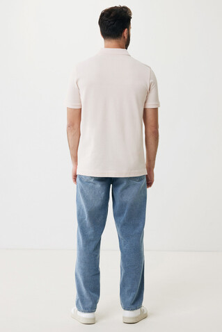 IQONIQ Yosemite Piqué-Poloshirt aus recycelter Baumwolle cloud pink bedrucken, Art.-Nr. T9200.039.L