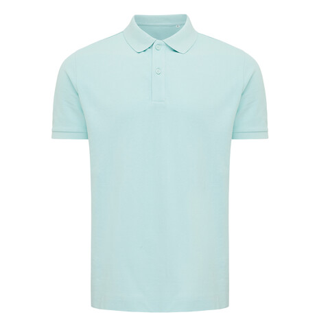 IQONIQ Yosemite Piqué-Poloshirt aus recycelter Baumwolle crushed mint bedrucken, Art.-Nr. T9200.037.XXXL