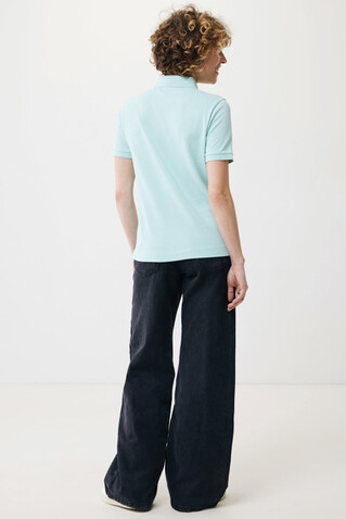 IQONIQ Yosemite Piqué-Poloshirt aus recycelter Baumwolle crushed mint bedrucken, Art.-Nr. T9200.037.XXXL
