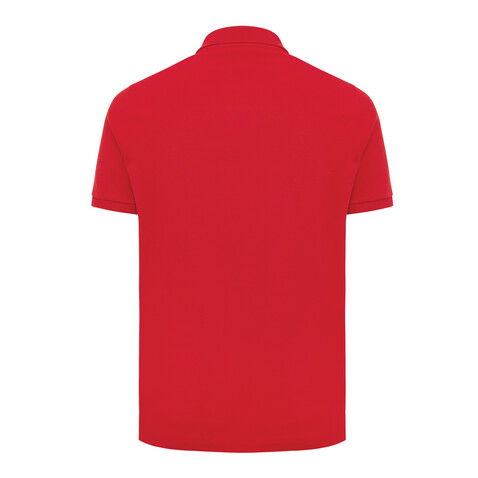 IQONIQ Yosemite Piqué-Poloshirt aus recycelter Baumwolle rot bedrucken, Art.-Nr. T9200.029.S