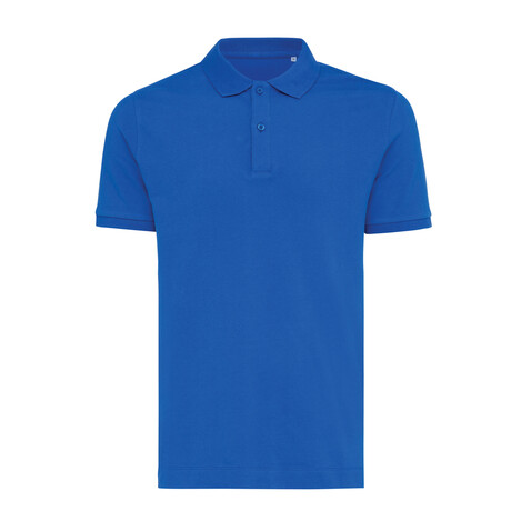 IQONIQ Yosemite Piqué-Poloshirt aus recycelter Baumwolle Königsblau bedrucken, Art.-Nr. T9200.025.4XL