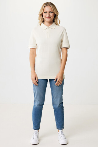 IQONIQ Yosemite Piqué-Poloshirt aus recycelter Baumwolle natural raw bedrucken, Art.-Nr. T9200.018.XS