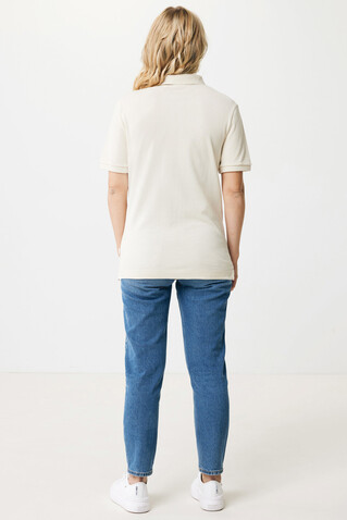 IQONIQ Yosemite Piqué-Poloshirt aus recycelter Baumwolle natural raw bedrucken, Art.-Nr. T9200.018.XS