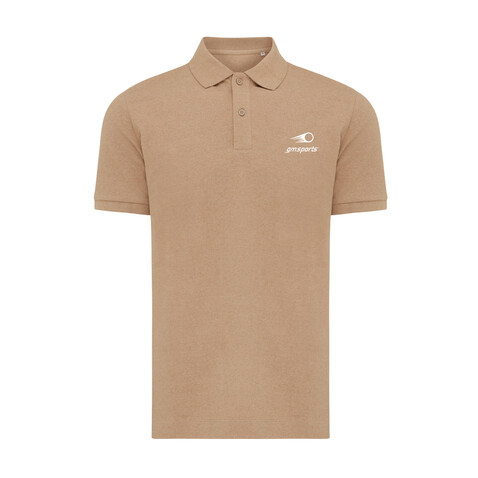 IQONIQ Yosemite Piqué-Poloshirt aus recycelter Baumwolle heather brown bedrucken, Art.-Nr. T9200.017.L IQONIQ Yosemite Piqué-Poloshirt aus recycelter Baumwolle heather brown bedrucken, Art.-Nr. T9200.017.L