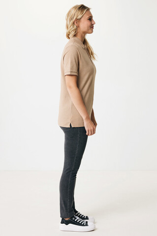 IQONIQ Yosemite Piqué-Poloshirt aus recycelter Baumwolle heather brown bedrucken, Art.-Nr. T9200.017.L IQONIQ Yosemite Piqué-Poloshirt aus recycelter Baumwolle heather brown bedrucken, Art.-Nr. T9200.017.L