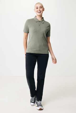 IQONIQ Yosemite Piqué-Poloshirt aus recycelter Baumwolle heather green bedrucken, Art.-Nr. T9200.015.XXXL IQONIQ Yosemite Piqué-Poloshirt aus recycelter Baumwolle heather green bedrucken, Art.-Nr. T9200.015.XXXL