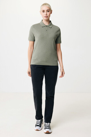 IQONIQ Yosemite Piqué-Poloshirt aus recycelter Baumwolle heather green bedrucken, Art.-Nr. T9200.015.XXXL IQONIQ Yosemite Piqué-Poloshirt aus recycelter Baumwolle heather green bedrucken, Art.-Nr. T9200.015.XXXL