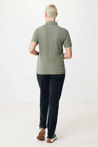 IQONIQ Yosemite Piqué-Poloshirt aus recycelter Baumwolle heather green bedrucken, Art.-Nr. T9200.015.XXXL IQONIQ Yosemite Piqué-Poloshirt aus recycelter Baumwolle heather green bedrucken, Art.-Nr. T9200.015.XXXL