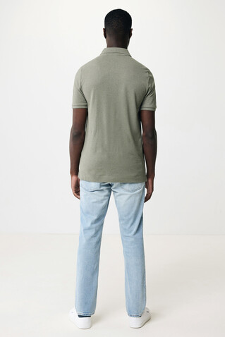 IQONIQ Yosemite Piqué-Poloshirt aus recycelter Baumwolle heather green bedrucken, Art.-Nr. T9200.015.XXXL IQONIQ Yosemite Piqué-Poloshirt aus recycelter Baumwolle heather green bedrucken, Art.-Nr. T9200.015.XXXL