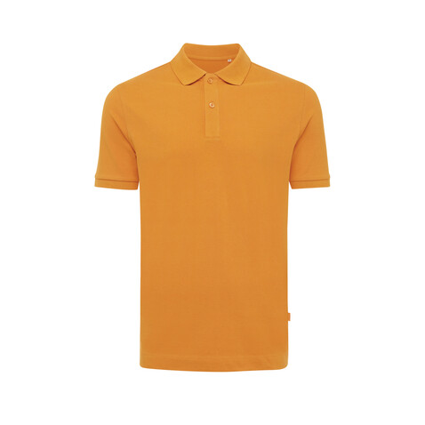 IQONIQ Yosemite Piqué-Poloshirt aus recycelter Baumwolle sundial orange bedrucken, Art.-Nr. T9200.012.S
