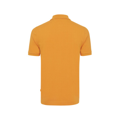 IQONIQ Yosemite Piqué-Poloshirt aus recycelter Baumwolle sundial orange bedrucken, Art.-Nr. T9200.012.S