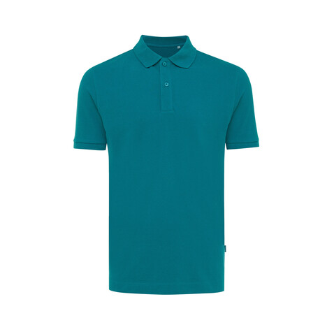 IQONIQ Yosemite Piqué-Poloshirt aus recycelter Baumwolle verdigris bedrucken, Art.-Nr. T9200.009.XL
