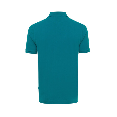 IQONIQ Yosemite Piqué-Poloshirt aus recycelter Baumwolle verdigris bedrucken, Art.-Nr. T9200.009.XL