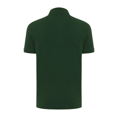 IQONIQ Yosemite Piqué-Poloshirt aus recycelter Baumwolle forest green bedrucken, Art.-Nr. T9200.005.XL