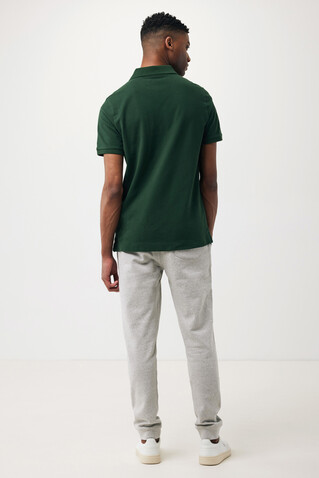 IQONIQ Yosemite Piqué-Poloshirt aus recycelter Baumwolle forest green bedrucken, Art.-Nr. T9200.005.XL