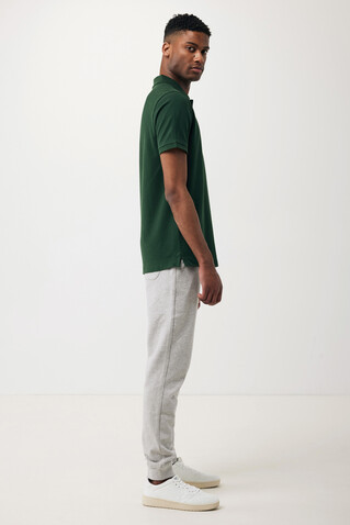 IQONIQ Yosemite Piqué-Poloshirt aus recycelter Baumwolle forest green bedrucken, Art.-Nr. T9200.005.XL