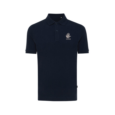 IQONIQ Yosemite Piqué-Poloshirt aus recycelter Baumwolle navy blau bedrucken, Art.-Nr. T9200.002.M IQONIQ Yosemite Piqué-Poloshirt aus recycelter Baumwolle navy blau bedrucken, Art.-Nr. T9200.002.M