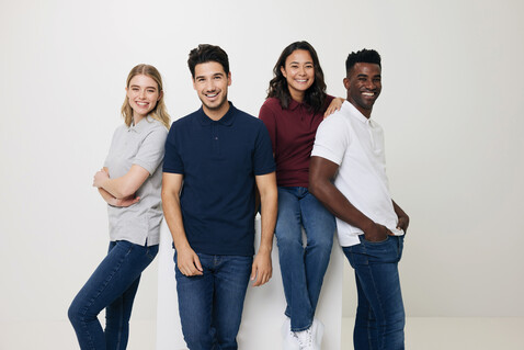 IQONIQ Yosemite Piqué-Poloshirt aus recycelter Baumwolle navy blau bedrucken, Art.-Nr. T9200.002.M IQONIQ Yosemite Piqué-Poloshirt aus recycelter Baumwolle navy blau bedrucken, Art.-Nr. T9200.002.M