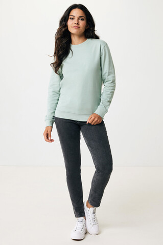 IQONIQ Zion Rundhals-Sweater aus recycelter Baumwolle Iceberg green bedrucken, Art.-Nr. T9300.023.XXL IQONIQ Zion Rundhals-Sweater aus recycelter Baumwolle Iceberg green bedrucken, Art.-Nr. T9300.023.XXL