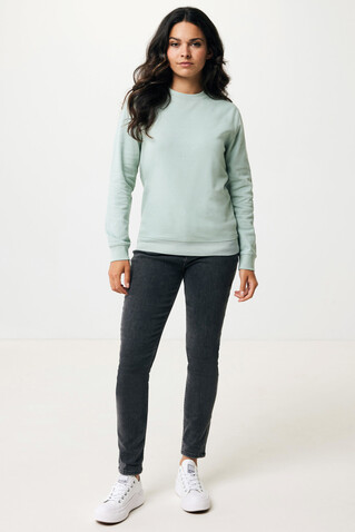 IQONIQ Zion Rundhals-Sweater aus recycelter Baumwolle Iceberg green bedrucken, Art.-Nr. T9300.023.XXL IQONIQ Zion Rundhals-Sweater aus recycelter Baumwolle Iceberg green bedrucken, Art.-Nr. T9300.023.XXL