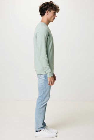 IQONIQ Zion Rundhals-Sweater aus recycelter Baumwolle Iceberg green bedrucken, Art.-Nr. T9300.023.XXL IQONIQ Zion Rundhals-Sweater aus recycelter Baumwolle Iceberg green bedrucken, Art.-Nr. T9300.023.XXL