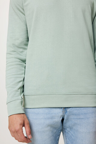 IQONIQ Zion Rundhals-Sweater aus recycelter Baumwolle Iceberg green bedrucken, Art.-Nr. T9300.023.XXL IQONIQ Zion Rundhals-Sweater aus recycelter Baumwolle Iceberg green bedrucken, Art.-Nr. T9300.023.XXL