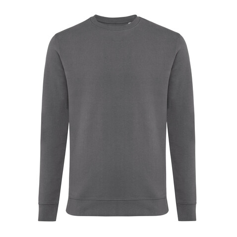 IQONIQ Zion Rundhals-Sweater aus recycelter Baumwolle anthrazit bedrucken, Art.-Nr. T9300.019.XXL IQONIQ Zion Rundhals-Sweater aus recycelter Baumwolle anthrazit bedrucken, Art.-Nr. T9300.019.XXL