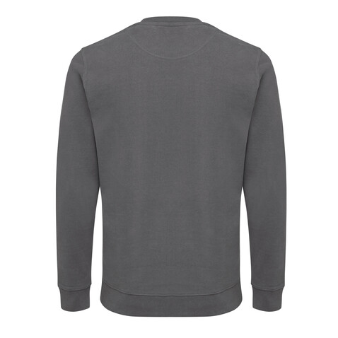 IQONIQ Zion Rundhals-Sweater aus recycelter Baumwolle anthrazit bedrucken, Art.-Nr. T9300.019.XXL IQONIQ Zion Rundhals-Sweater aus recycelter Baumwolle anthrazit bedrucken, Art.-Nr. T9300.019.XXL