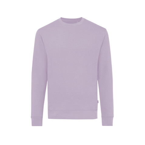 IQONIQ Zion Rundhals-Sweater aus recycelter Baumwolle lavender bedrucken, Art.-Nr. T9300.011.XS IQONIQ Zion Rundhals-Sweater aus recycelter Baumwolle lavender bedrucken, Art.-Nr. T9300.011.XS