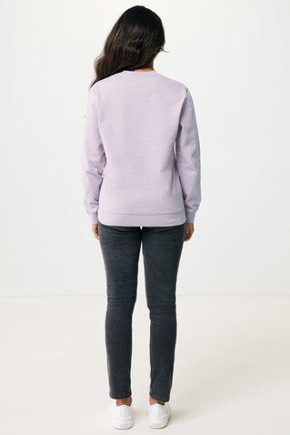 IQONIQ Zion Rundhals-Sweater aus recycelter Baumwolle lavender bedrucken, Art.-Nr. T9300.011.XS IQONIQ Zion Rundhals-Sweater aus recycelter Baumwolle lavender bedrucken, Art.-Nr. T9300.011.XS