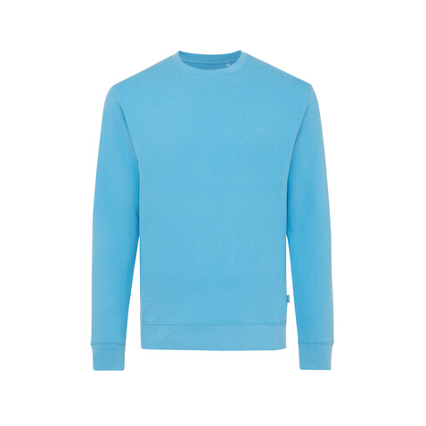 IQONIQ Zion Rundhals-Sweater aus recycelter Baumwolle tranquil blue bedrucken, Art.-Nr. T9300.010.XXXL IQONIQ Zion Rundhals-Sweater aus recycelter Baumwolle tranquil blue bedrucken, Art.-Nr. T9300.010.XXXL