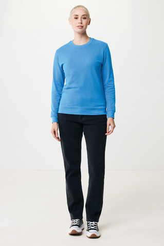 IQONIQ Zion Rundhals-Sweater aus recycelter Baumwolle tranquil blue bedrucken, Art.-Nr. T9300.010.XXXL IQONIQ Zion Rundhals-Sweater aus recycelter Baumwolle tranquil blue bedrucken, Art.-Nr. T9300.010.XXXL