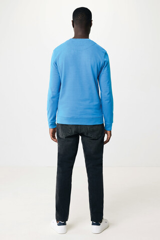 IQONIQ Zion Rundhals-Sweater aus recycelter Baumwolle tranquil blue bedrucken, Art.-Nr. T9300.010.XXXL IQONIQ Zion Rundhals-Sweater aus recycelter Baumwolle tranquil blue bedrucken, Art.-Nr. T9300.010.XXXL