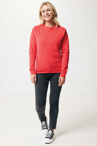 IQONIQ Zion Rundhals-Sweater aus recycelter Baumwolle luscious red bedrucken, Art.-Nr. T9300.008.XXL IQONIQ Zion Rundhals-Sweater aus recycelter Baumwolle luscious red bedrucken, Art.-Nr. T9300.008.XXL