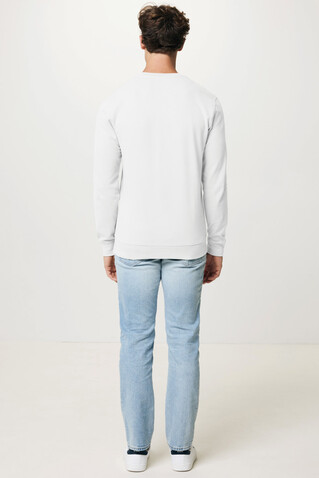 IQONIQ Zion Rundhals-Sweater aus recycelter Baumwolle recycled white bedrucken, Art.-Nr. T9300.004.XXL IQONIQ Zion Rundhals-Sweater aus recycelter Baumwolle recycled white bedrucken, Art.-Nr. T9300.004.XXL