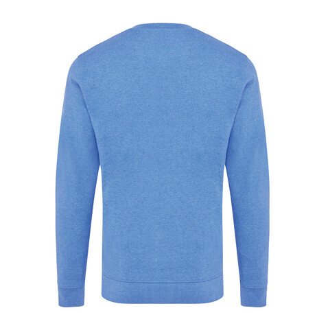 IQONIQ Denali ungefärbt. Rundhals-Sweater aus recycelter BW heather blue bedrucken, Art.-Nr. T9301.024.L IQONIQ Denali ungefärbt. Rundhals-Sweater aus recycelter BW heather blue bedrucken, Art.-Nr. T9301.024.L