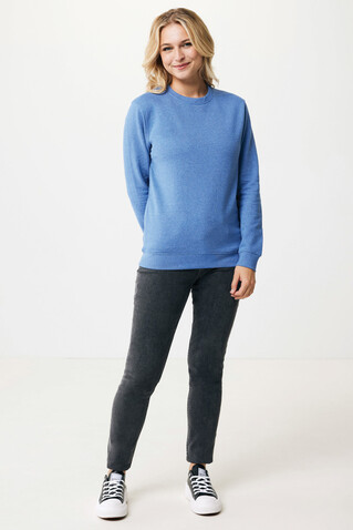 IQONIQ Denali ungefärbt. Rundhals-Sweater aus recycelter BW heather blue bedrucken, Art.-Nr. T9301.024.L IQONIQ Denali ungefärbt. Rundhals-Sweater aus recycelter BW heather blue bedrucken, Art.-Nr. T9301.024.L