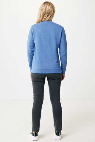 IQONIQ Denali ungefärbt. Rundhals-Sweater aus recycelter BW heather blue bedrucken, Art.-Nr. T9301.024.L IQONIQ Denali ungefärbt. Rundhals-Sweater aus recycelter BW heather blue bedrucken, Art.-Nr. T9301.024.L