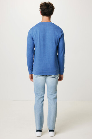 IQONIQ Denali ungefärbt. Rundhals-Sweater aus recycelter BW heather blue bedrucken, Art.-Nr. T9301.024.L IQONIQ Denali ungefärbt. Rundhals-Sweater aus recycelter BW heather blue bedrucken, Art.-Nr. T9301.024.L