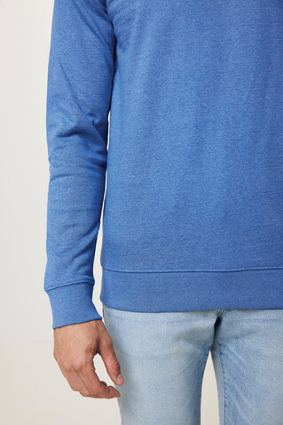 IQONIQ Denali ungefärbt. Rundhals-Sweater aus recycelter BW heather blue bedrucken, Art.-Nr. T9301.024.L IQONIQ Denali ungefärbt. Rundhals-Sweater aus recycelter BW heather blue bedrucken, Art.-Nr. T9301.024.L