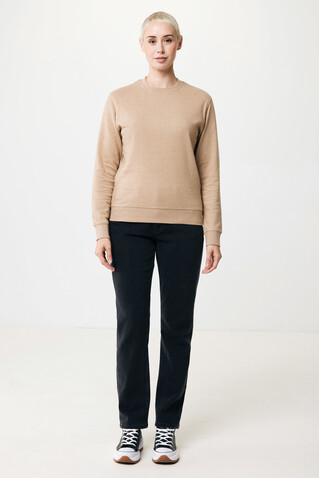 IQONIQ Denali ungefärbt. Rundhals-Sweater aus recycelter BW heather brown bedrucken, Art.-Nr. T9301.017.L IQONIQ Denali ungefärbt. Rundhals-Sweater aus recycelter BW heather brown bedrucken, Art.-Nr. T9301.017.L