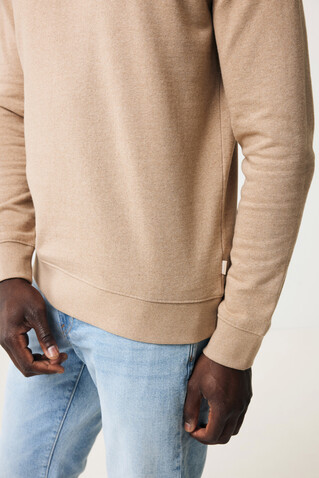 IQONIQ Denali ungefärbt. Rundhals-Sweater aus recycelter BW heather brown bedrucken, Art.-Nr. T9301.017.L IQONIQ Denali ungefärbt. Rundhals-Sweater aus recycelter BW heather brown bedrucken, Art.-Nr. T9301.017.L