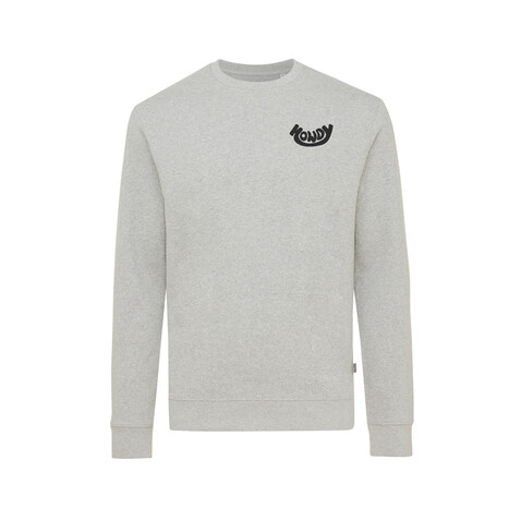 IQONIQ Denali ungefärbt. Rundhals-Sweater aus recycelter BW heather grey bedrucken, Art.-Nr. T9301.013.4XL IQONIQ Denali ungefärbt. Rundhals-Sweater aus recycelter BW heather grey bedrucken, Art.-Nr. T9301.013.4XL