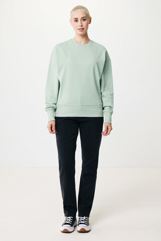 IQONIQ Kruger Relax-Rundhals-Sweater aus recycelt. Baumwolle Iceberg green bedrucken, Art.-Nr. T9302.023.S IQONIQ Kruger Relax-Rundhals-Sweater aus recycelt. Baumwolle Iceberg green bedrucken, Art.-Nr. T9302.023.S