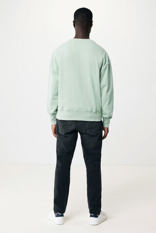 IQONIQ Kruger Relax-Rundhals-Sweater aus recycelt. Baumwolle Iceberg green bedrucken, Art.-Nr. T9302.023.S IQONIQ Kruger Relax-Rundhals-Sweater aus recycelt. Baumwolle Iceberg green bedrucken, Art.-Nr. T9302.023.S