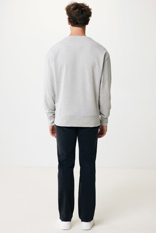 IQONIQ Kruger Relax-Rundhals-Sweater aus recycelt. Baumwolle heather grey bedrucken, Art.-Nr. T9302.013.XL IQONIQ Kruger Relax-Rundhals-Sweater aus recycelt. Baumwolle heather grey bedrucken, Art.-Nr. T9302.013.XL