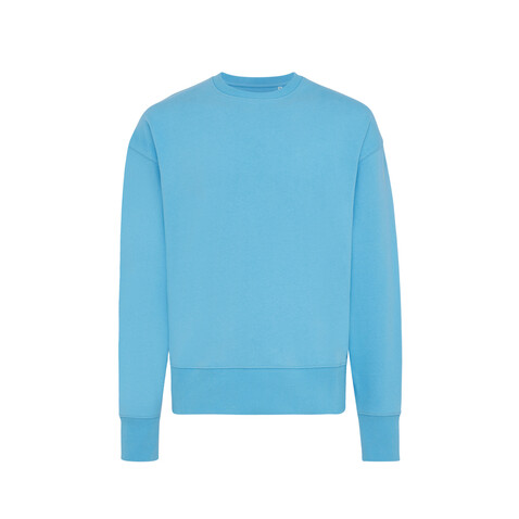IQONIQ Kruger Relax-Rundhals-Sweater aus recycelt. Baumwolle tranquil blue bedrucken, Art.-Nr. T9302.010.XXXL IQONIQ Kruger Relax-Rundhals-Sweater aus recycelt. Baumwolle tranquil blue bedrucken, Art.-Nr. T9302.010.XXXL