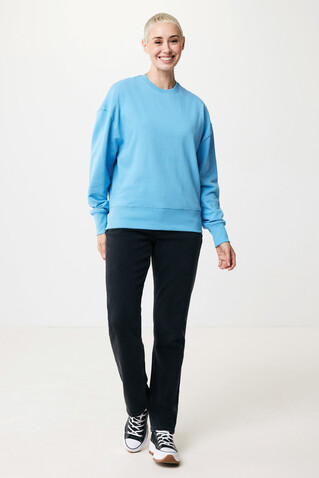 IQONIQ Kruger Relax-Rundhals-Sweater aus recycelt. Baumwolle tranquil blue bedrucken, Art.-Nr. T9302.010.XXXL IQONIQ Kruger Relax-Rundhals-Sweater aus recycelt. Baumwolle tranquil blue bedrucken, Art.-Nr. T9302.010.XXXL