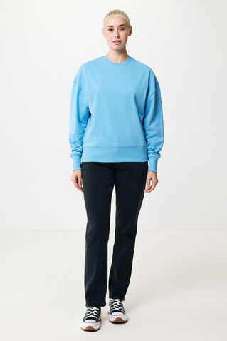 IQONIQ Kruger Relax-Rundhals-Sweater aus recycelt. Baumwolle tranquil blue bedrucken, Art.-Nr. T9302.010.XXXL IQONIQ Kruger Relax-Rundhals-Sweater aus recycelt. Baumwolle tranquil blue bedrucken, Art.-Nr. T9302.010.XXXL