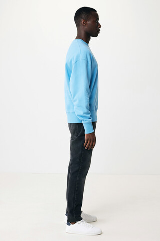 IQONIQ Kruger Relax-Rundhals-Sweater aus recycelt. Baumwolle tranquil blue bedrucken, Art.-Nr. T9302.010.XXXL IQONIQ Kruger Relax-Rundhals-Sweater aus recycelt. Baumwolle tranquil blue bedrucken, Art.-Nr. T9302.010.XXXL